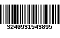 Código de Barras 3240931543895