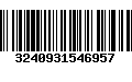 Código de Barras 3240931546957