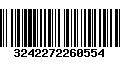 Código de Barras 3242272260554