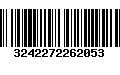 Código de Barras 3242272262053