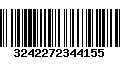 Código de Barras 3242272344155