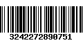 Código de Barras 3242272890751