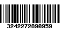 Código de Barras 3242272890959