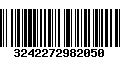 Código de Barras 3242272982050