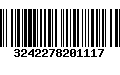 Código de Barras 3242278201117