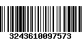 Código de Barras 3243610097573