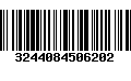 Código de Barras 3244084506202