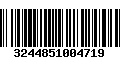 Código de Barras 3244851004719