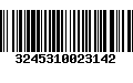 Código de Barras 3245310023142