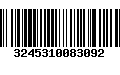 Código de Barras 3245310083092