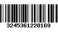 Código de Barras 3245361228169