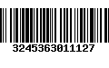 Código de Barras 3245363011127