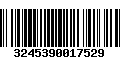 Código de Barras 3245390017529