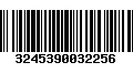 Código de Barras 3245390032256