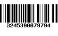 Código de Barras 3245390079794