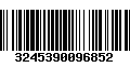 Código de Barras 3245390096852