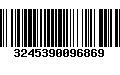 Código de Barras 3245390096869