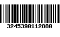 Código de Barras 3245390112880