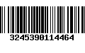 Código de Barras 3245390114464