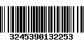 Código de Barras 3245390132253