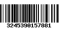 Código de Barras 3245390157881