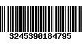 Código de Barras 3245390184795