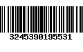 Código de Barras 3245390195531