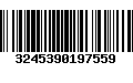 Código de Barras 3245390197559