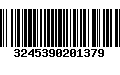 Código de Barras 3245390201379