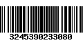 Código de Barras 3245390233080