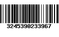 Código de Barras 3245390233967