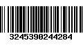 Código de Barras 3245390244284