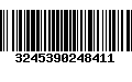 Código de Barras 3245390248411