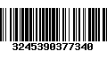 Código de Barras 3245390377340