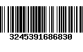 Código de Barras 3245391686830