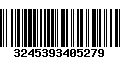 Código de Barras 3245393405279