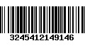 Código de Barras 3245412149146