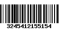 Código de Barras 3245412155154