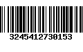 Código de Barras 3245412730153