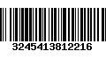 Código de Barras 3245413812216