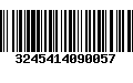 Código de Barras 3245414090057