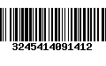 Código de Barras 3245414091412