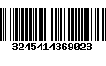 Código de Barras 3245414369023