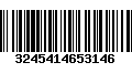 Código de Barras 3245414653146