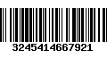 Código de Barras 3245414667921