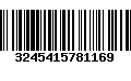 Código de Barras 3245415781169