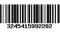 Código de Barras 3245415992282