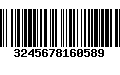 Código de Barras 3245678160589