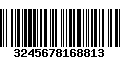 Código de Barras 3245678168813