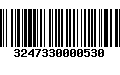 Código de Barras 3247330000530